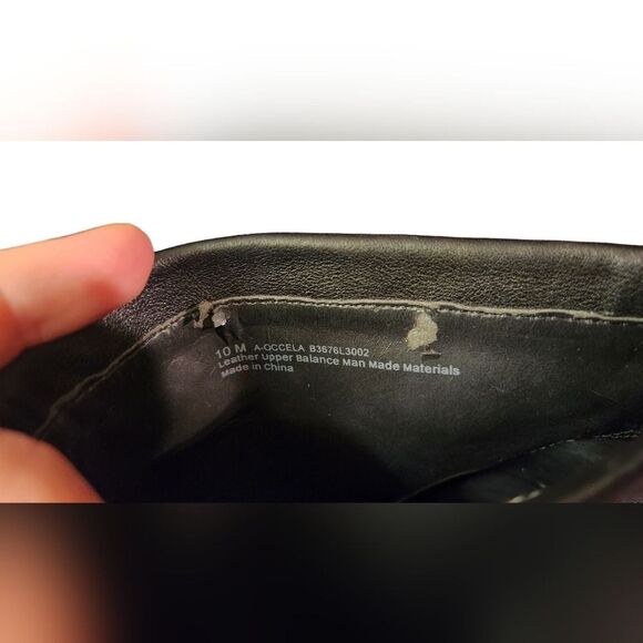 Franco Sarto Boots Leather Black Ankle Cuff Sexy Indie MOTO Whimsigoth Heel‎ 10 - Picture 14 of 15